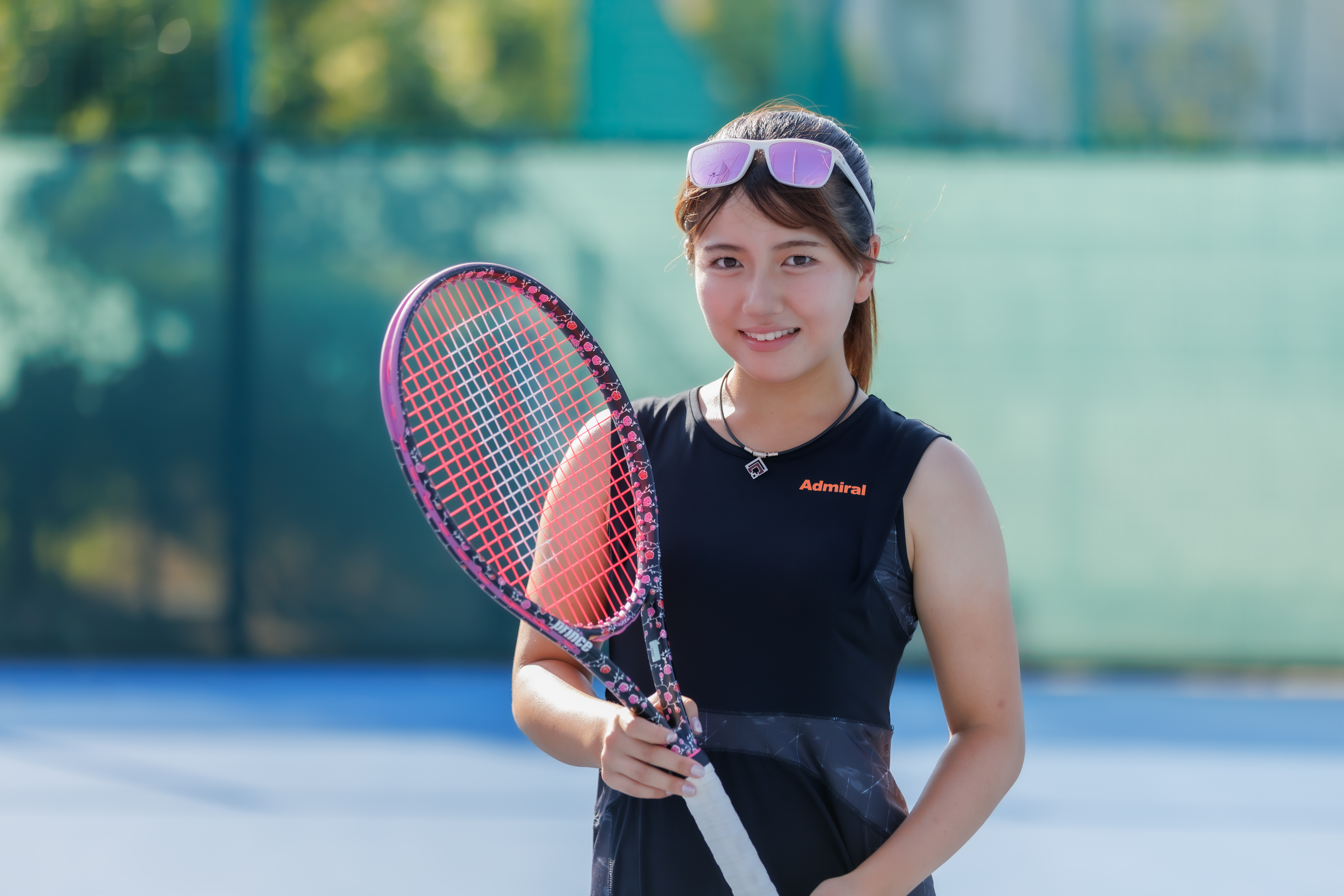 杉本選手 IRUKAサングラス着用